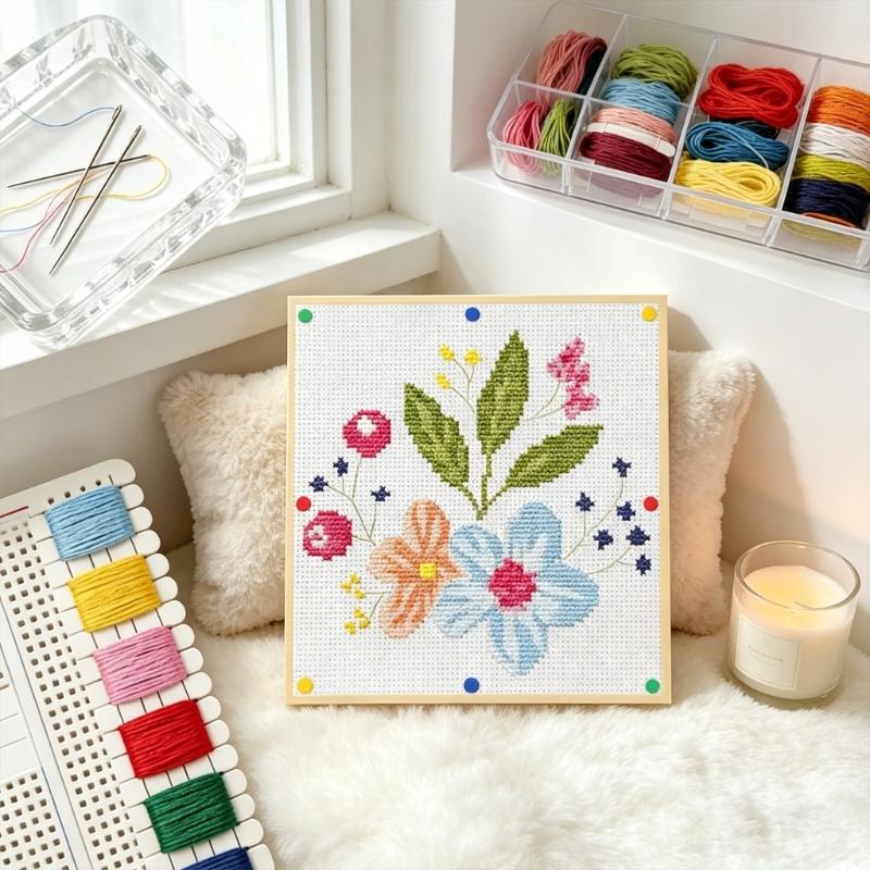 Assorted Size Embroidery Hoop Wood Stitching Frames Easy to Assemble For Enthusiasts Needlework Hand Stitching Sewing