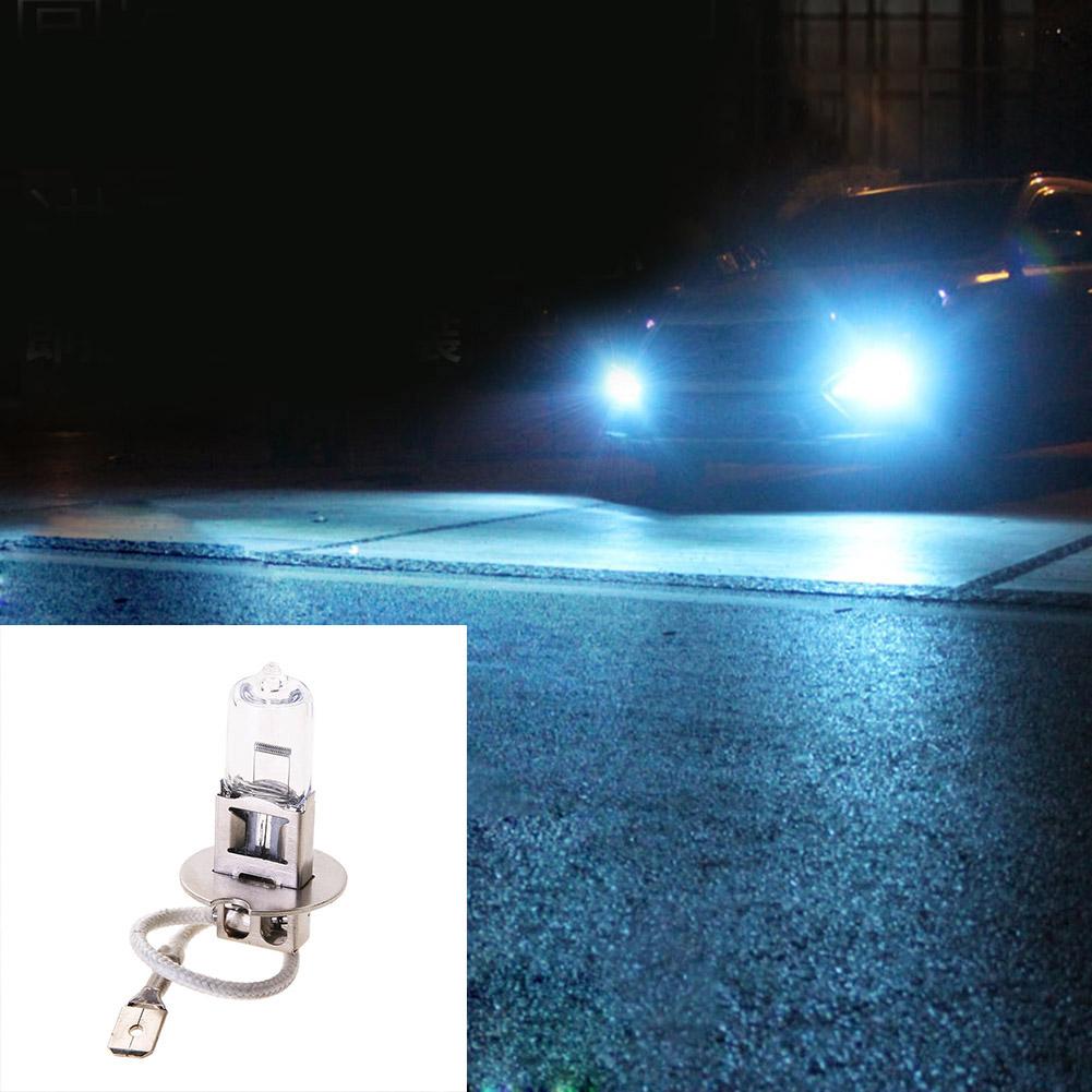 1pc H3 Halogen Lamp White 100W/55W 24V/12V Halogen Headlight Xenon Bright Quartz Bulb Glass Car Fog Light Replacement Bulb