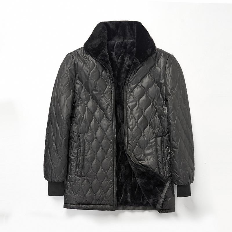 Men's Padded Jacket Hooded Removable Liner Two-piece Padded Jacket