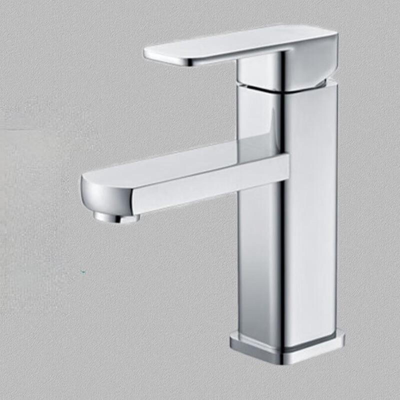 TLXT Brass Deck-Mounted Bathroom Faucet