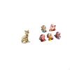 Cat Statue Animal Sculpture Ornament for Fireplace And God of Fortune Resin Figurines Tabletop Mini