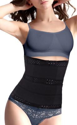Corset Waist Cincher by a Chiropractor and Yoga Shapewear with Mesh Rib Lower Abdomen and Breathable Posture [baby-mine] [Supervised Instructor]