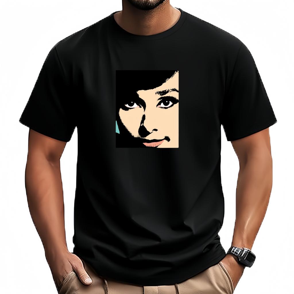 Audrey Hepburn Tshirt Summer Tops Summer Top Kawaii Clothes Designer T Shirt Men