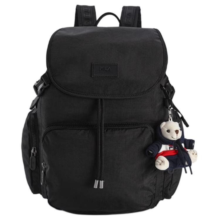 New FILA Fabric Backpack Extra Small Women's Jet Black F13W429167FBK