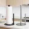 Popular kitchen paper towel holder Non-slip base roll paper holder Stainless steel vertical tissue holder Home Kitchen Storage Gadget
