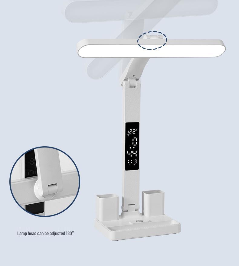 Rechargeable Dual-Use Eye-Protection Smart Desk Lamp for Students