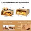 Natural Baked Goods Storage Container maintains Items Organized And Clean
