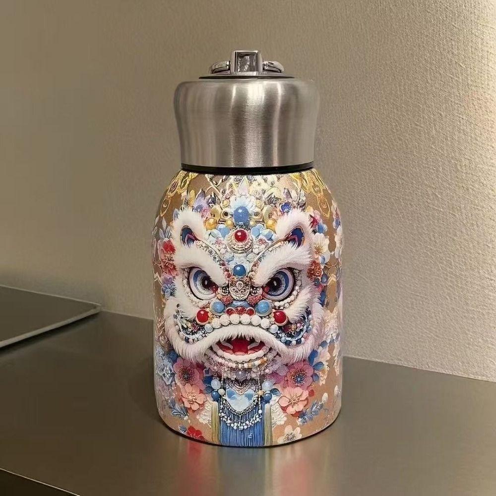 Leak Proof Insulated Cup 316 Stainless Steel Coffee Mug Creative Gift Water Bottle  Sports