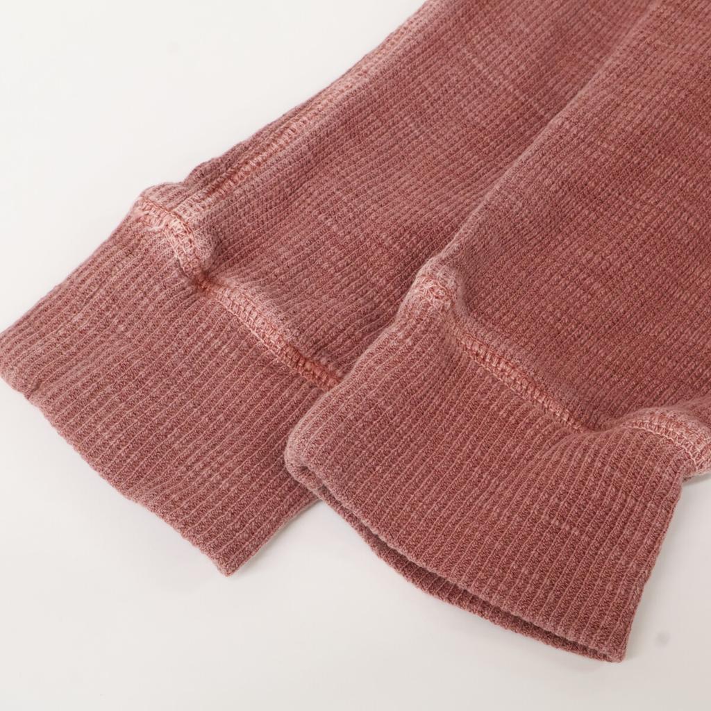 RRL Red Cotton Thermal Long Sleeve T-Shirt Tops M RedUsed