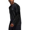 Sweatshirts Men's Black Crew Neck Moderate Regular H43781
