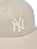 Emelbi Joy Unstructured Ball Cap Ny (Beige)