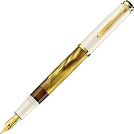 Перьевая ручка Pelikan Special Edition Classic M200 Gold Marble B (Жирное перо)