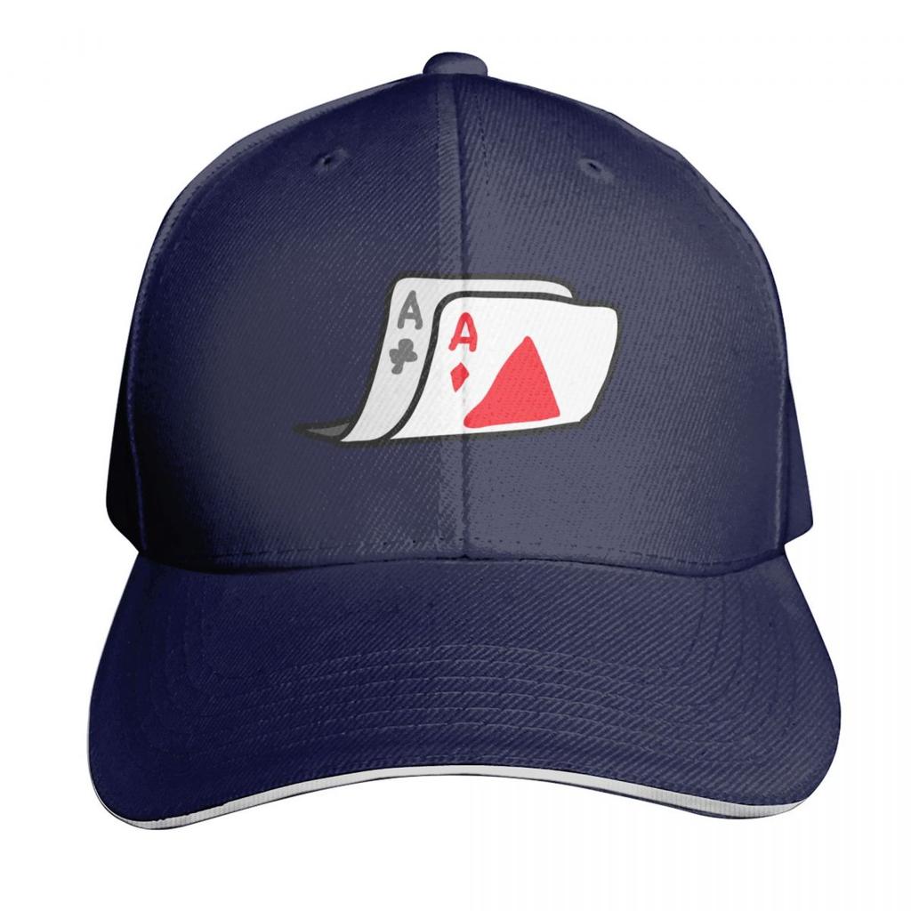 Poker AA Baseball Cap Fishing Hat GentleUnisex Hat New In The Hat Golf Wear Unisex Womens
