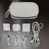 Double-Layer Storage Bag - Multi-Compartment Headphone Cable Organizer, Ideal for Travel and Everyday Use,Compartmentalized Bag