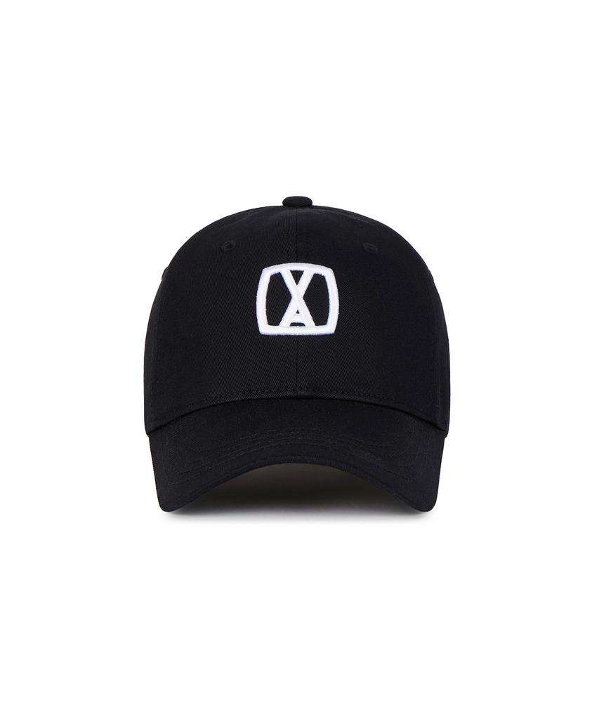 Bajal Va 3D Square Ball Cap Black