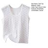 Dam sommar linnen plus size bomull långt linne stretchigt ärmlöst lager-på-lager camisole underlinnen löst cami bas t-shirts