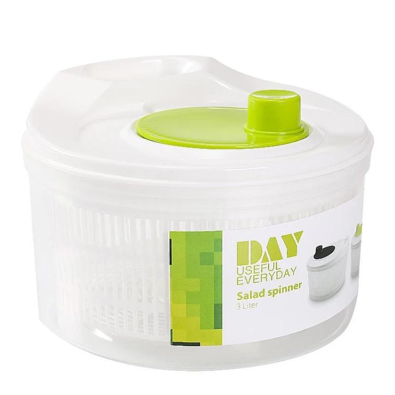 

Большая вместительная корзина для сушки салата. Роторная сушилка для овощей. Ручные многофункциональные инструменты для чистки овощей. Кухонные принадлежности.