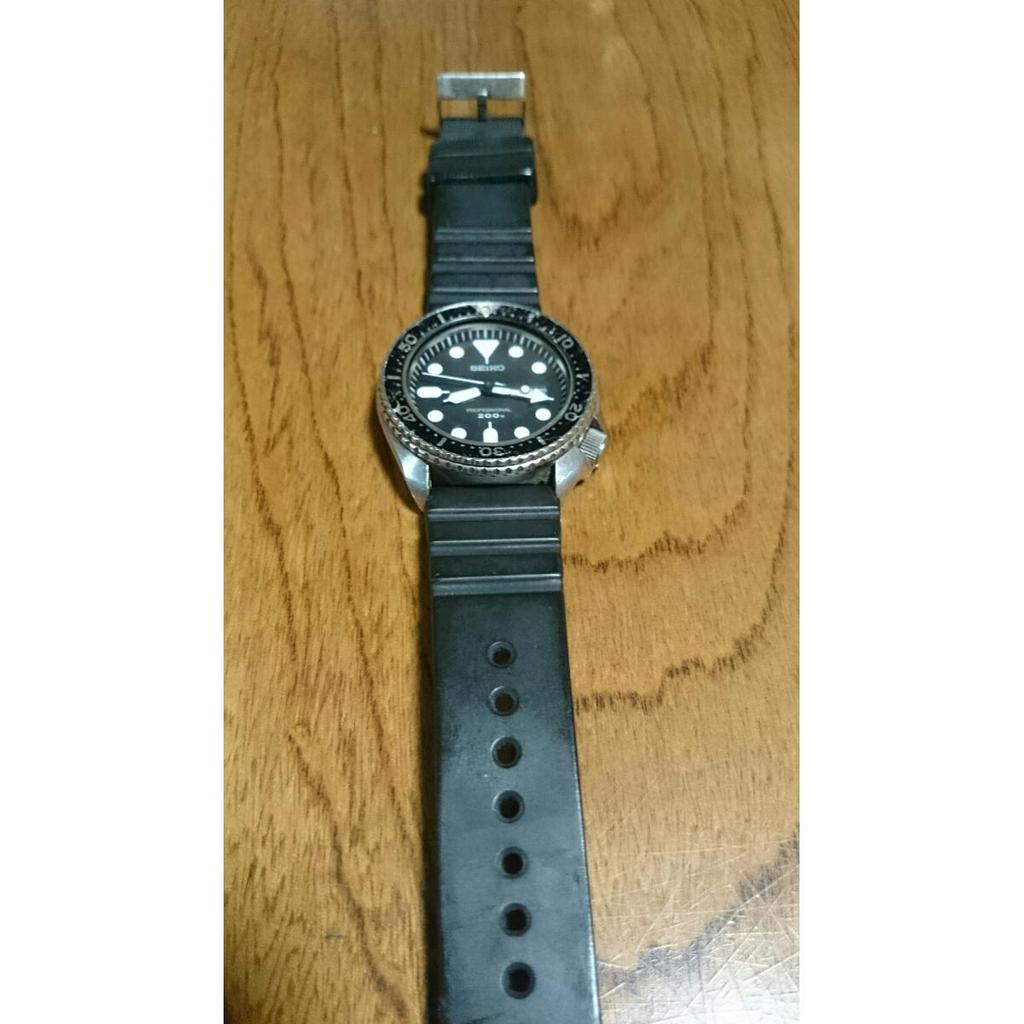 Used Seiko Diver Watch Professional 200m Masterpiece Rare Item!! 7C43-7010 1980s Saturation Diving Specification