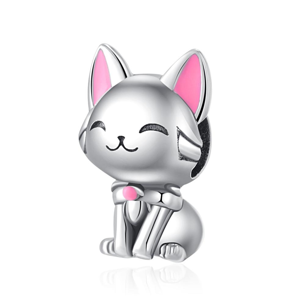 New  Copper Cat Dog Panda Owl Hedgehog Mouse Pendants Charms Beads Fit Original Pendant Bracelet Diy Jewelry For Women