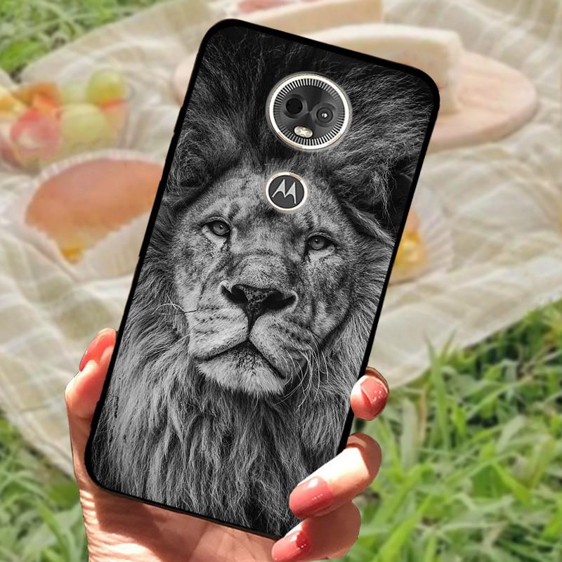 Etui Silikonowe Miękkie Odporne na Wstrząsy TPU Tylna Pokrywa dla Motorola Moto E5 / E5 Play EU / E5Plus / E5 Plus Capa E5Play E 5 Marmur