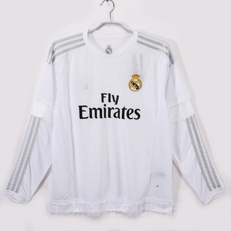Mens Long Sleeve Retro Football Jersey Vintage Team Sportswear Soccer Fans