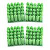  100pcs Green Nylon Expansion Plugs For High Load Bearing Wall Mount DIY Projects