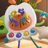 Montessori Sensory Development Baby Toys Owl Pull String Finger Grasp Training Early Learning Education Toys For 10 Months+ Baby