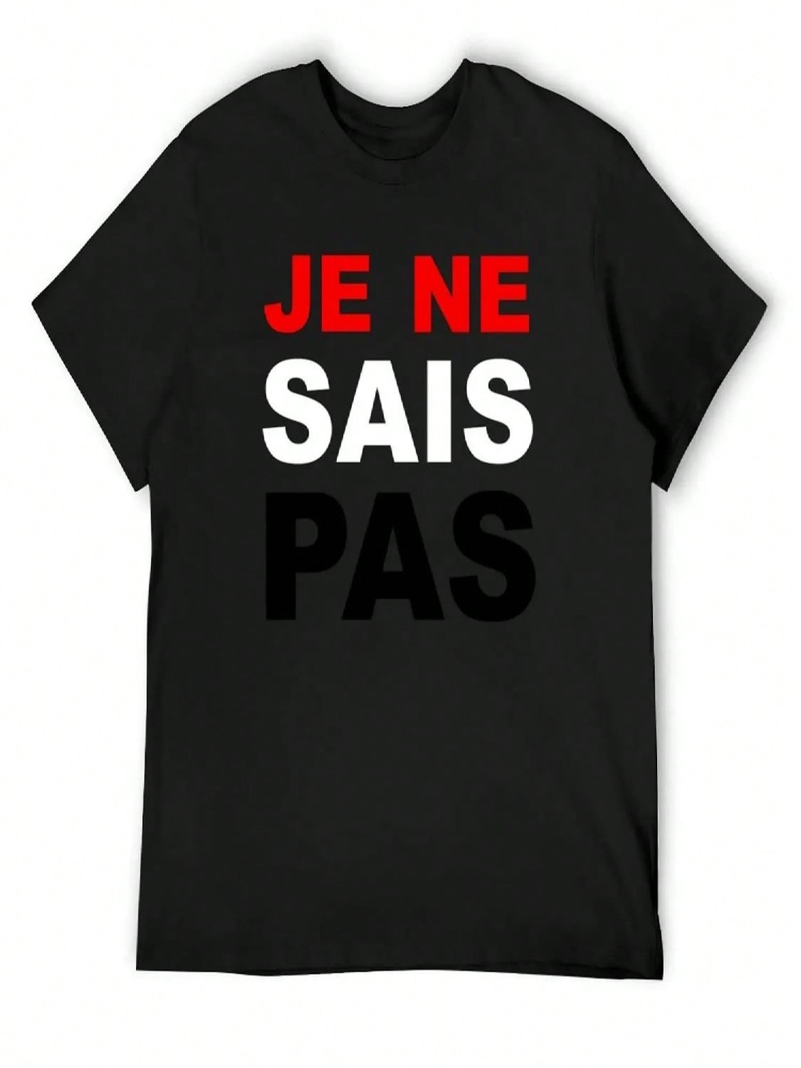 Je Ne Sais Pas T-Shirt Luxury Designer Anime Figures Man Clothes Outfits For S разноцветный