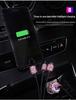Diamond-Inlaid Dual USB Fast Car Charger with Smart Multi-Function Adapter