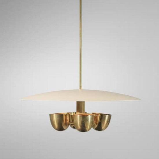 Mid Century Italian Sputnik Chandelier 1950s Modern Raw Brass 4-Light Pendant Ceiling Fixture Kalmar Italian Dining Modern Brass Chandelier
