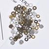 100Pcs Antique Steampunk Mini Wheel Gear Charms Pendant Diy Jewelry Making Craft