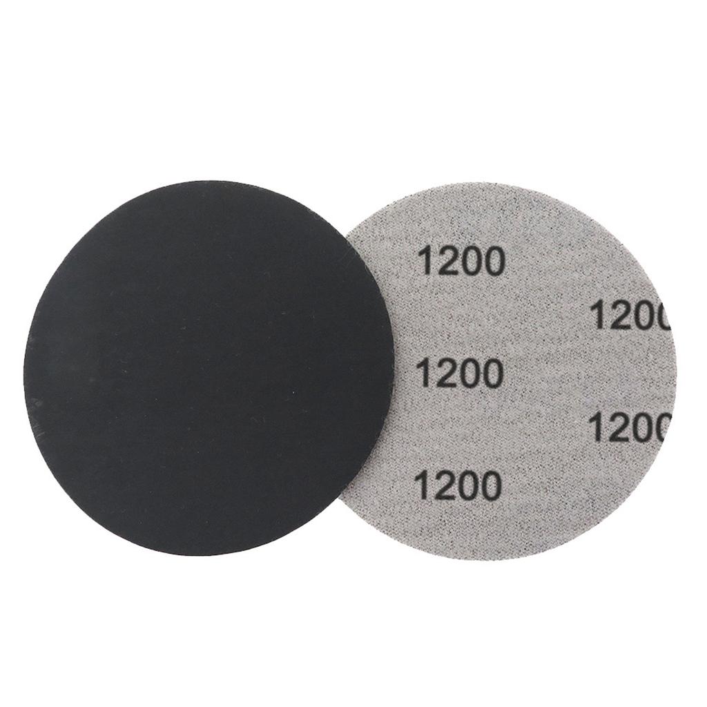 30PCS Wet Dry Sandpaper Discs High Efficiency Grinding Quick Change Backing for Paint Wood Metal Surfaces Wood Polishing