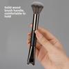 Single double head flame brush head design grooming brush contour smudging concave design oblique knife foundation nose bridge brush
