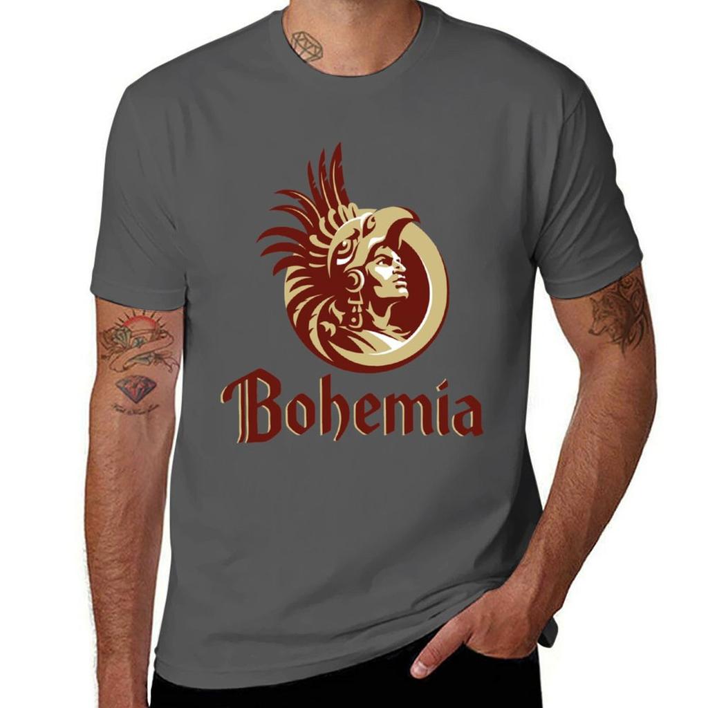 For Anime Bohemia Pack Shirts Man for Cotton Man Beer Shirts T T T-Shirt
