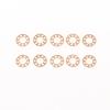 10Pcs 14X5.2X0.5Mm Brass Washers Gasket Storage Oil Brass Washer 10X5.2X0.5Mm Folding Knife Accessories 12X5.2X0.5Mm