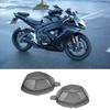 2PCS Signal Covers Motorcycle Turn Signal Light for SUZUKI GSX 650F 2008‑2011Black