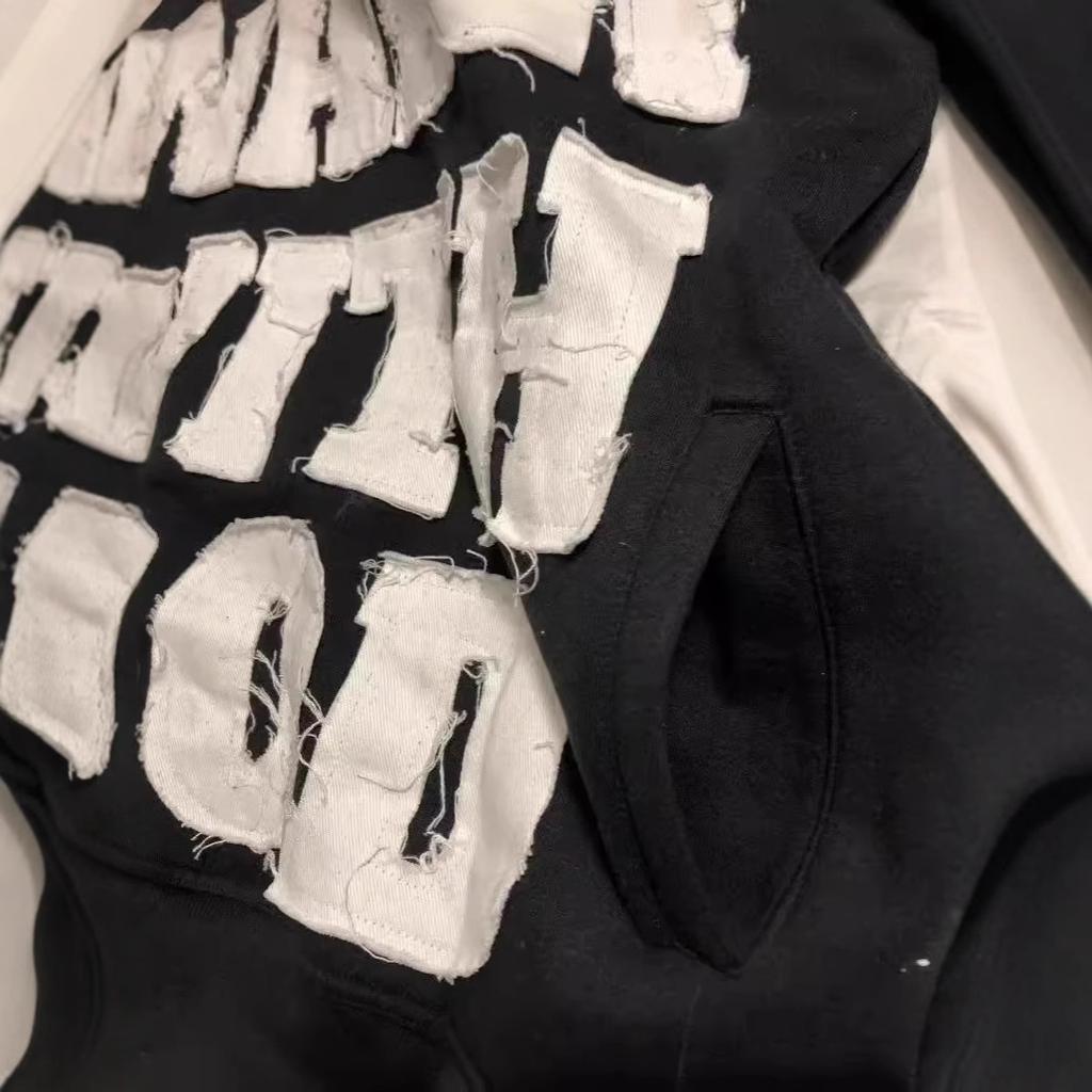 Harajuku New Fashion Y2K Star Patch Embroidery Oversized Hoodie Women's Gothic Hip-hop Loose Casual Sports Hoodie Street Sweatershirt