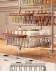 Chinese Style Multi-Layer Snack and Produce Trolley