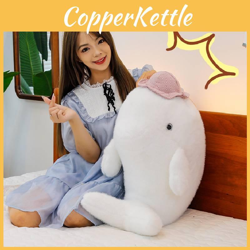 Toys Dolphin Plush Hat Cartoon Stuffed Dolls Room Decorations Kids Xmas Gifts