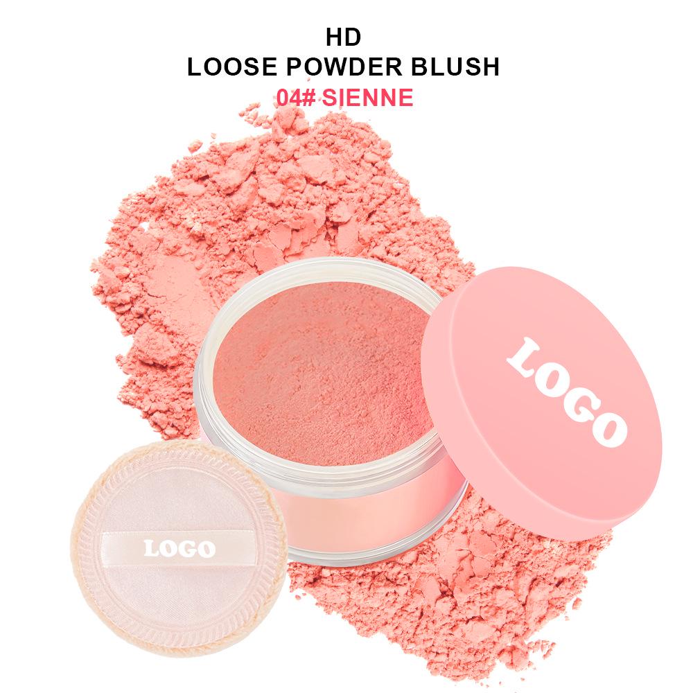 Long-Lasting Waterproof Blush - Non-Cakey, Oil-Control, Brightening Powder
