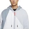 Nike Kyrie Irving Zipper Basketball Sports Fleece Lined Hooded Jacket Gray Men's BV9286-100