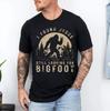 Retro I Found Jesus Still Looking Bigfoot T-Shirt