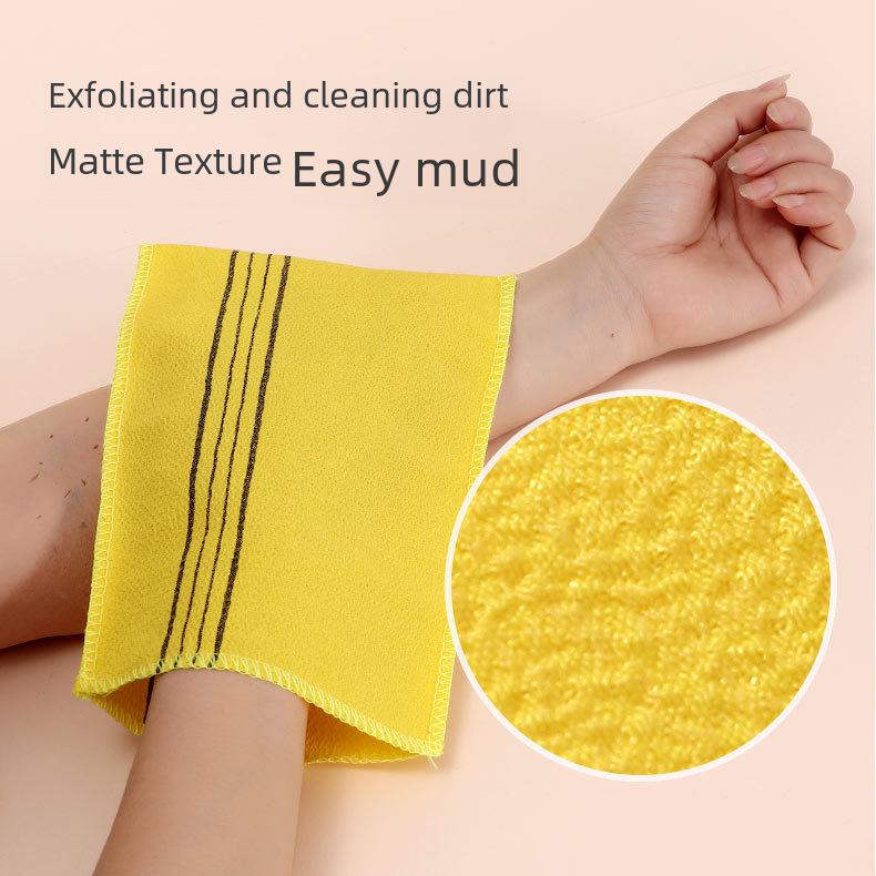 Korean Disposable Coarse Sand Bath Towel for Decontamination