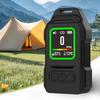 New 4 IN 1 Carbon Monoxide Detector with Alarm LCD Display Screen Humidity Temperature Detection CO Detector for Outdoor Air Concentration Monitoring