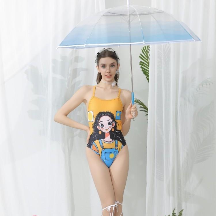 Advanced Sense Slim Fit Small Chest One-piece Professional Racing Sports One-piece Swimsuit 's Swimming Pool Special Sexy