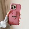 For iPhone 16 Pro Max Case with Card Slots Litchi Texture Leather+PET Phone Cover