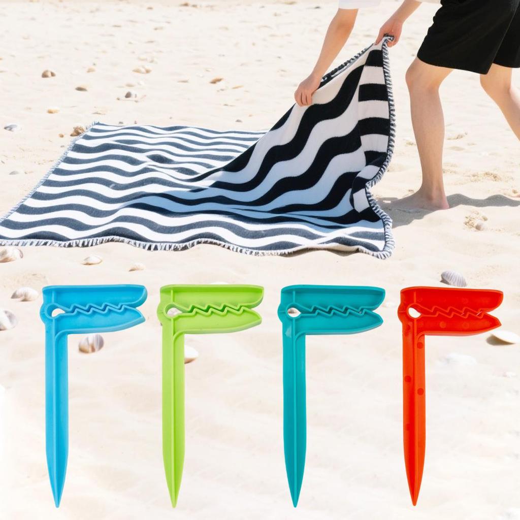 Windproof Plastic Clips for Beach Mats, Towels, and Outdoor Mats