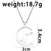 New Genshin Impact Necklace For Women/Men Punk Anime Scaramouche Xiao Titanium Steel Necklaces Jewelry Accessories Gift for Fans