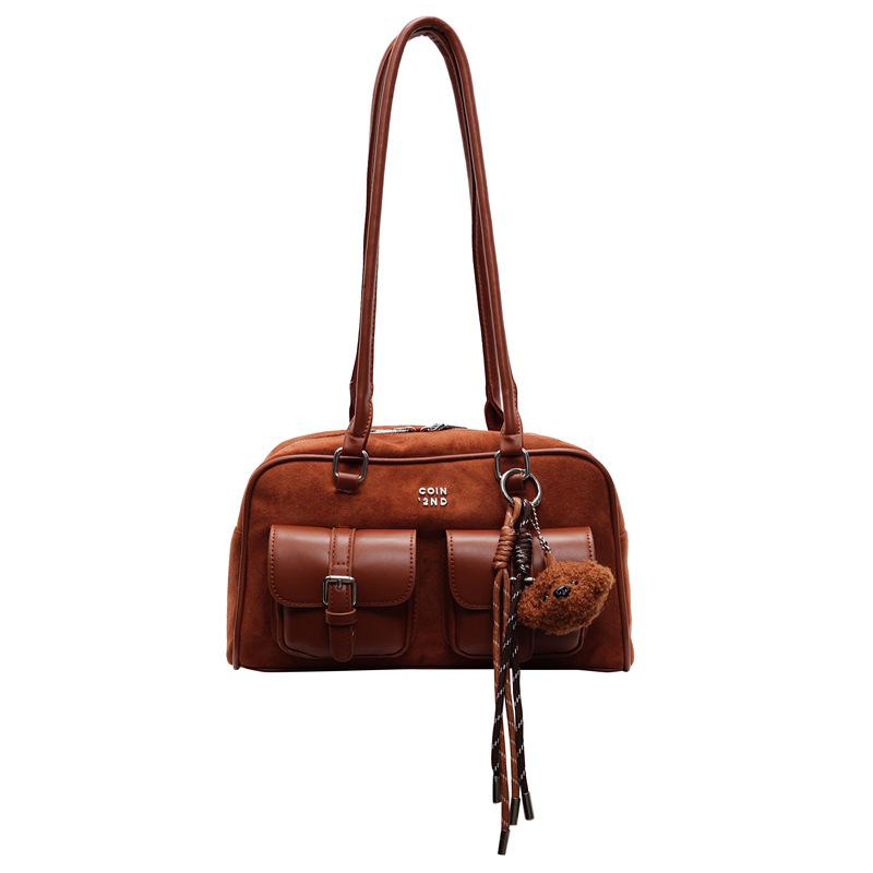 

Женская ретро-сумка через плечо Meilaide - Коллекция Весна 2024, Высококачественная повседневная сумка-мессенджер под мышкой With pendant