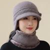 Nowy Styl Damska Zimowa Czapka Ochrona Uszu Ciepły Garnitur Ciepłe Czapki dla Kobiet Codzienna Zimowa Czapka Dziana